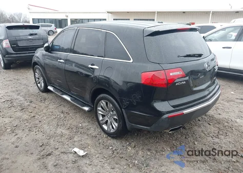 2010 Acura Mdx Advance Package из США, поврежденный, VIN 2HNYD2H53AH520946